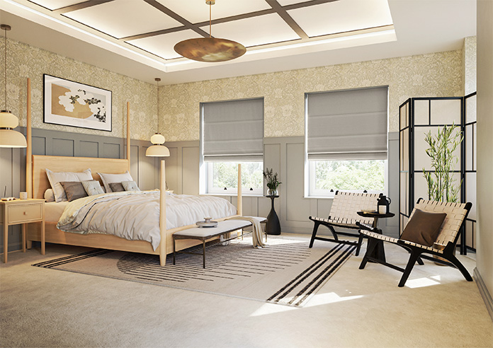 Belgravia, Cloud - Roman Blind - Image 6